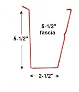 5 1/2" Fascia Gutter